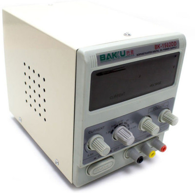 BAKKU BK-1502DD Digital Regulated DC Power Supply 5 volt 2.1 Amp Digital LED Screen Sophisticated and Professional 430 Watts PSU(Cream)
BAKKU BK-1502DD Digital Regulated DC Power Supply 5 volt 2.1 Amp Digital LED Screen Sophisticated and Professional 430 Watts PSU(Cream)