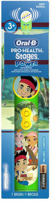 Oral-B Pro-Health Stages Power Brush - Jake Never Land Pirates Extra Soft Toothbrush
Oral-B Pro-Health Stages Power Brush - Jake Never Land Pirates Extra Soft Toothbrush