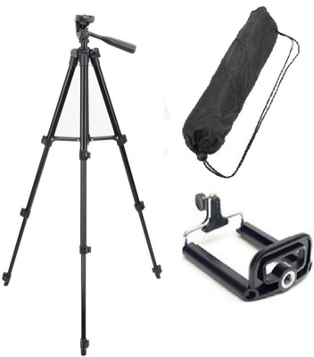 ReTrack 3Way Head Rotate Adjustable Aluminum Tripod(Black, Supports Up to 2000 g)
ReTrack 3Way Head Rotate Adjustable Aluminum Tripod(Black, Supports Up to 2000 g)