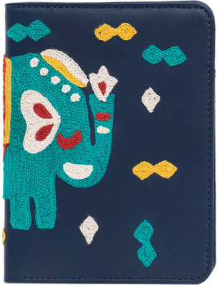 Chumbak Women Casual Blue Canvas Wallet(6 Card Slots)