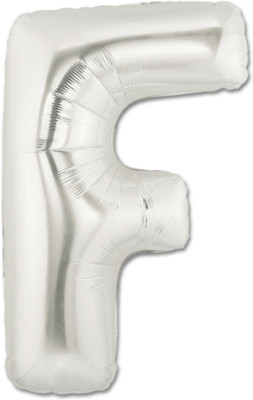 BashNSplash Solid 17" ALPHABET FOIL BALLOON BIRTHDAY PARTY DECORATION SILVER F (PACK OF 1) Letter Balloon(Silver, Pack of 1)
BashNSplash Solid 17" ALPHABET FOIL BALLOON BIRTHDAY PARTY DECORATION SILVER F (PACK OF 1) Letter Balloon(Silver, Pack of 1)