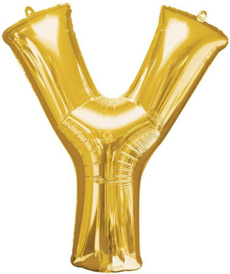 BashNSplash Solid 17" ALPHABET FOIL BALLOON BIRTHDAY PARTY DECORATION GOLDEN Y (PACK OF 1) Letter Balloon(Gold, Pack of 1)
BashNSplash Solid 17" ALPHABET FOIL BALLOON BIRTHDAY PARTY DECORATION GOLDEN Y (PACK OF 1) Letter Balloon(Gold, Pack of 1)