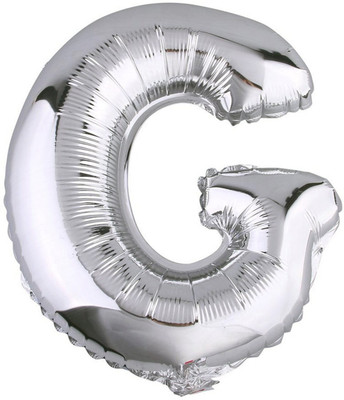 BashNSplash Solid 17" ALPHABET FOIL BALLOON BIRTHDAY PARTY DECORATION SILVER G (PACK OF 1) Letter Balloon(Silver, Pack of 1)
BashNSplash Solid 17" ALPHABET FOIL BALLOON BIRTHDAY PARTY DECORATION SILVER G (PACK OF 1) Letter Balloon(Silver, Pack of 1)