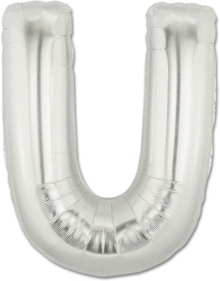 BashNSplash Solid 17" ALPHABET FOIL BALLOON BIRTHDAY PARTY DECORATION SILVER U (PACK OF 1) Letter Balloon(Silver, Pack of 1)
BashNSplash Solid 17" ALPHABET FOIL BALLOON BIRTHDAY PARTY DECORATION SILVER U (PACK OF 1) Letter Balloon(Silver, Pack of 1)