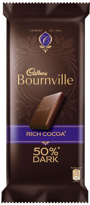 Cadbury Bournville 50% Cocoa Dark Chocolate Bar 80 g (Pack of 5) Bars(Pack of 5, 400 g)
Cadbury Bournville 50% Cocoa Dark Chocolate Bar 80 g (Pack of 5) Bars(Pack of 5, 400 g)