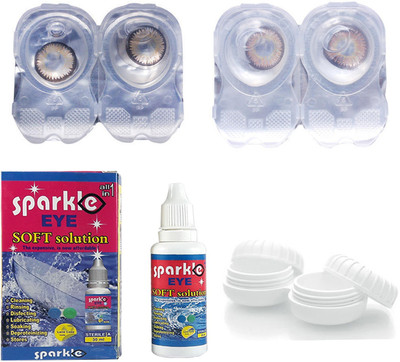 Sparkle Eye Combo Pack Brown & Hazel Monthly(0, Colored Contact Lenses, Pack of 4)
Sparkle Eye Combo Pack Brown & Hazel Monthly(0, Colored Contact Lenses, Pack of 4)