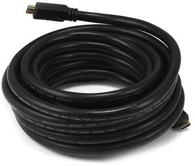 Sheen 10 Meter HDMI Cable(Mobile, Laptop, Tablet, Mp3, Gaming Device, Black)
Sheen 10 Meter HDMI Cable(Mobile, Laptop, Tablet, Mp3, Gaming Device, Black)