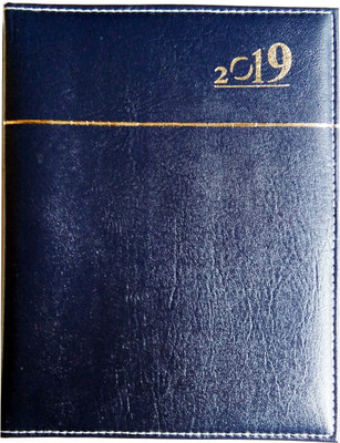 Excel B5 Diary(2019, Blue)