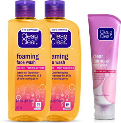 Clean & Clear Fairness And Foaming Face Wash(380 ml)
