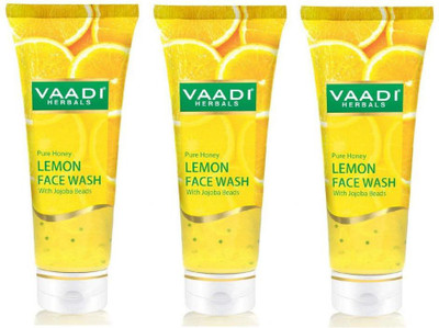 Vaadi Herbals Honey Lemon Face Wash with Jojoba Beads (60 ml X 3) Face Wash(180 ml)
Vaadi Herbals Honey Lemon Face Wash with Jojoba Beads (60 ml X 3) Face Wash(180 ml)