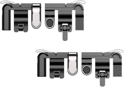 ShopyBucket Black Color Aim Controller Set of 2 Sensitive Shoot/Aim Buttons Trigger Mobile Game Controller for Andriod & IOS _ White RAJPUT-BL1 Gaming Accessory Kit(Black, For Android, iOS)
ShopyBucket Black Color Aim Controller Set of 2 Sensitive Shoot/Aim Buttons Trigger Mobile Game Controller for Andriod & IOS _ White RAJPUT-BL1 Gaming Accessory Kit(Black, For Android, iOS)