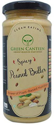 Green Canteen Spicy Peanut Butter 220 GM (No Artificial Sugar, No Impurities, No Artificial Colour, No Added Preservatives) 10 g
Green Canteen Spicy Peanut Butter 220 GM (No Artificial Sugar, No Impurities, No Artificial Colour, No Added Preservatives) 10 g