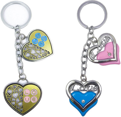 Blooming Box Romantic Combo Key Chain