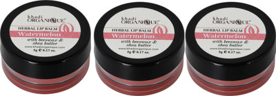 Khadi Organique KhadiOrganique Lip Balm watermelon Pack of 3 Watermelon(Pack of: 3, 15 g)
Khadi Organique KhadiOrganique Lip Balm watermelon Pack of 3 Watermelon(Pack of: 3, 15 g)
