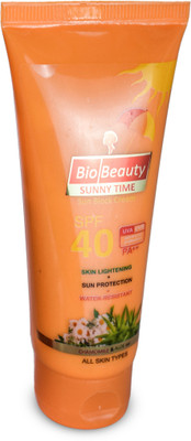 BioBeauty SPF 40 Sun Protection Cream Sun Block Cream Skin Lightening All Skin Types(120)
BioBeauty SPF 40 Sun Protection Cream Sun Block Cream Skin Lightening All Skin Types(120)