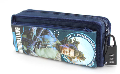 SHERAGO Pen/Pencil Pouch for Girls & Boys || Best Suitable for School Kids, Travelers and Students || Multipurpose Box/Case with COMBINATION LOCK Water Resistance Art Polyester Pencil Box(Set of 1, Blue)
SHERAGO Pen/Pencil Pouch for Girls & Boys || Best Suitable for School Kids, Travelers and Students || Multipurpose Box/Case with COMBINATION LOCK Water Resistance Art Polyester Pencil Box(Set of 1, Blue)