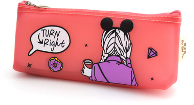 SHERAGO Pen/Pencil Pouch for Girls & Boys || Best Suitable for School Kids, Travelers and Students || Multipurpose Box/Case || Silicone Material Water Resistance Art EVA Pencil Box(Set of 1, Pink)
SHERAGO Pen/Pencil Pouch for Girls & Boys || Best Suitable for School Kids, Travelers and Students || Multipurpose Box/Case || Silicone Material Water Resistance Art EVA Pencil Box(Set of 1, Pink)