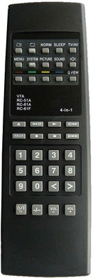 LipiWorld 4 in 1 V7A RC-51A RC-61A RC-61F AKAI CRT TV Remote Universal Remote Control Compatible for AKAI CRT TV Remote Controller(Black)
LipiWorld 4 in 1 V7A RC-51A RC-61A RC-61F AKAI CRT TV Remote Universal Remote Control Compatible for AKAI CRT TV Remote Controller(Black)