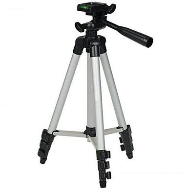 EWELL Premium Quality Tripod Stand 360 Degree 940mm Extendable Stretch 3110 Portable Digital Camera Mobile Stand Holder Camcorder Tripod Stand Lightweight Aluminum Flexible Portable Three-way Head Compatible Tripod (Black, Silver, Supports Up to 1000 g) T
EWELL Premium Quality Tripod Stand 360 Degree 940mm Extendable Stretch 3110 Portable Digital Camera Mobile Stand Holder Camcorder Tripod Stand Lightweight Aluminum Flexible Portable Three-way Head Compatible Tripod (Black, Silver, Supports Up to 1000 g) T