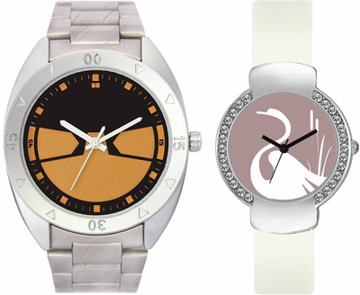 VALENTIME VL03VT26 New Latest Stylish Designer Collection Leather Combo Couple Silver Metal bracelet Fancy Casual Best Offer Watch - For Men & Women
VALENTIME VL03VT26 New Latest Stylish Designer Collection Leather Combo Couple Silver Metal bracelet Fancy Casual Best Offer Watch - For Men & Women