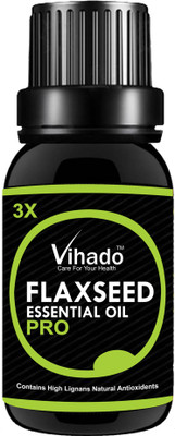 VIHADO Flax seed Oil 100% Pure & Natural Essential Oil | Flaxseed Essential Oil | Flax seed Oil For Skin | Flaxseed Oil For Weight Loss | Cold Pressed Flax seed Oil |Organic Flaxseed Oil | Linseed Oil | Flaxseed Oil For Cooking | Lin seed oil - (10 ML) (P
VIHADO Flax seed Oil 100% Pure & Natural Essential Oil | Flaxseed Essential Oil | Flax seed Oil For Skin | Flaxseed Oil For Weight Loss | Cold Pressed Flax seed Oil |Organic Flaxseed Oil | Linseed Oil | Flaxseed Oil For Cooking | Lin seed oil - (10 ML) (P