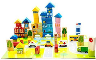 Baby Tintin Educational Wooden 62 Pcs Creative Building Blocks Kids Early Toys Game(Multicolor)
Baby Tintin Educational Wooden 62 Pcs Creative Building Blocks Kids Early Toys Game(Multicolor)