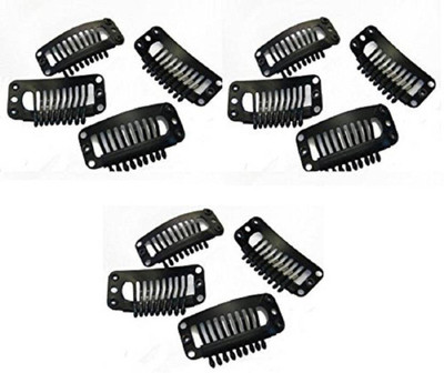Bueno Hair Bonding Clips for Men & Women, Black, 15 Gms - (Pack of 12 Pieces) Hair Pin(Black)
Bueno Hair Bonding Clips for Men & Women, Black, 15 Gms - (Pack of 12 Pieces) Hair Pin(Black)