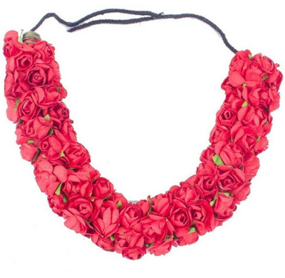 Bueno Gajra In Hair/hair accessories for women wedding/Bun Maker Hair Accessories/Juda Maker Hair Accessories Hair Accessory Set(Red)
Bueno Gajra In Hair/hair accessories for women wedding/Bun Maker Hair Accessories/Juda Maker Hair Accessories Hair Accessory Set(Red)