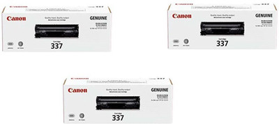 Canon 337 Toner Value Pack TriPack Toner Cartridge Single Color Ink Toner(Black)
Canon 337 Toner Value Pack TriPack Toner Cartridge Single Color Ink Toner(Black)