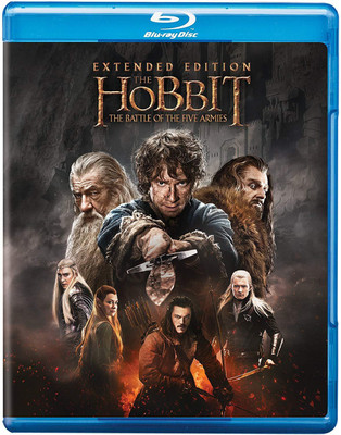 The Hobbit: The Battle of the Five Armies - Extended Edition (3-Disc Box Set)(Blu-ray English)
The Hobbit: The Battle of the Five Armies - Extended Edition (3-Disc Box Set)(Blu-ray English)