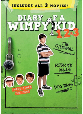Diary of a Wimpy Kid 1, 2 & 3: The Original + Rodrick Rules + Dog Days (3-Disc Set)(DVD English)