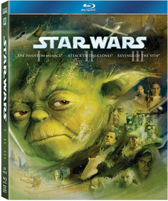 Star Wars: Prequel Trilogy - Episode I: The Phantom Menace + Episode II: Attack of the Clones + Episode III: Revenge of the Sith (3-Disc Box Set)(Blu-ray English)
Star Wars: Prequel Trilogy - Episode I: The Phantom Menace + Episode II: Attack of the Clones + Episode III: Revenge of the Sith (3-Disc Box Set)(Blu-ray English)