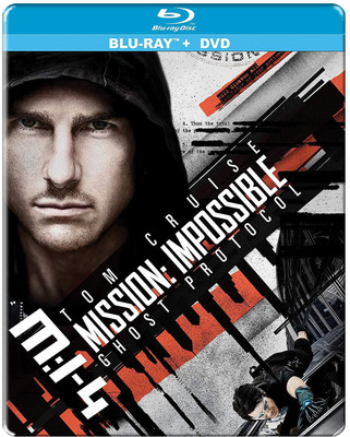 Mission: Impossible 4: Ghost Protocol (Steelbook) (Blu-ray + DVD) (2-Disc)(Blu-ray English)
Mission: Impossible 4: Ghost Protocol (Steelbook) (Blu-ray + DVD) (2-Disc)(Blu-ray English)