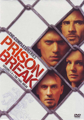 Prison Break: The Complete Series 1 to 4 + The Final Break (23-Disc Box Set)(DVD English)