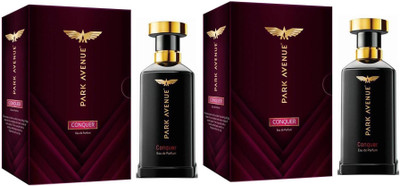 Park Avenue EDP Perfume CONQUER 50ml x 2 Pack Of 2 Eau de Parfum - 100 ml(For Men & Women)
Park Avenue EDP Perfume CONQUER 50ml x 2 Pack Of 2 Eau de Parfum - 100 ml(For Men & Women)