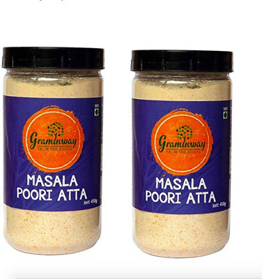 Graminway Masala Poori Atta Pack of 2 - 900 g(Pack of 2)