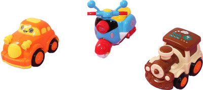 Wonder Star 3 pcs pull back small Toy Cars/ Vehicles Combo set for kids -Attractive colors | Plastic | Safe for children(Multicolor)
Wonder Star 3 pcs pull back small Toy Cars/ Vehicles Combo set for kids -Attractive colors | Plastic | Safe for children(Multicolor)