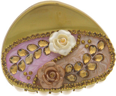 Anuradha Art Jewellery Butterfly Clip Hair Claw(Gold)