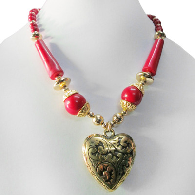 RUBY FASHION COLLECTION artificial fashion jewellery necklace for women / girls Gold-plated Plated Enamel Necklace
RUBY FASHION COLLECTION artificial fashion jewellery necklace for women / girls Gold-plated Plated Enamel Necklace