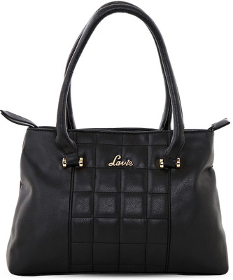 Lavie Women Evening/Party Black Genuine Leather Satchel