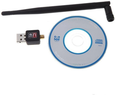 Blue Birds WiFi Dongle 802.11n WiFi 2.4ghz WU5 Small Wireless 900 Mbps Lan With Antenna External USB Adapter(Black)
Blue Birds WiFi Dongle 802.11n WiFi 2.4ghz WU5 Small Wireless 900 Mbps Lan With Antenna External USB Adapter(Black)