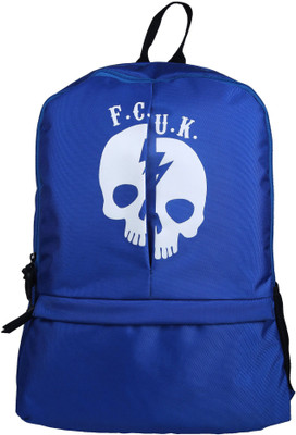 French Connection DEAD MAN BACKPACK 20 L Backpack(Blue), True blue 
French Connection DEAD MAN BACKPACK 20 L Backpack(Blue), True blue