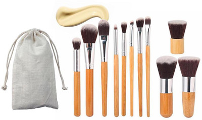 Baoiishi Makeup Brush Set Kabuki Foundation Blending Blush Concealer Eye Face Liquid Powder Cream Cosmetics Brushes Kit(Pack of 11)
Baoiishi Makeup Brush Set Kabuki Foundation Blending Blush Concealer Eye Face Liquid Powder Cream Cosmetics Brushes Kit(Pack of 11)