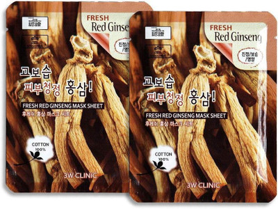 PG FRESH RED GINSENG MASK SHEET(10 g)