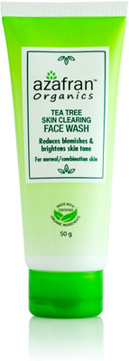Azafran Organics Tea Tree Skin Clearing Face Wash(50 g)