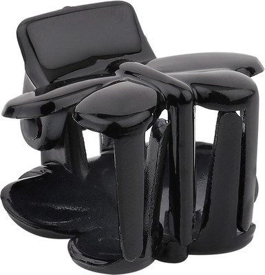 Voylla Small Black Hair Clip for Women Hair Claw(Black)