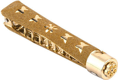 Voylla Fantasy Dazzling Brown Hair clip Banana Clip(Gold)