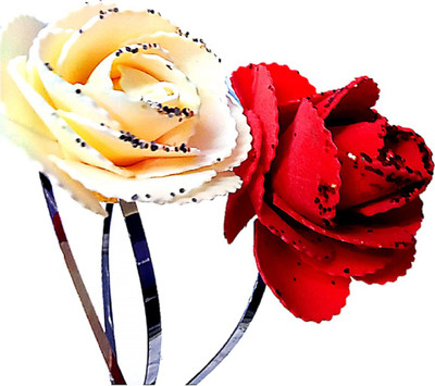 Proplady Princess Combo Shimmer Rose Metal Hair Band, Headband (Pack of 2- Beige,Red) Hair Band, Head Band(Beige, Red)
Proplady Princess Combo Shimmer Rose Metal Hair Band, Headband (Pack of 2- Beige,Red) Hair Band, Head Band(Beige, Red)