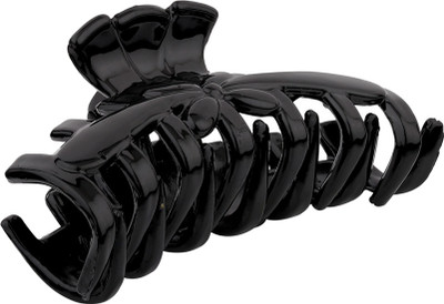Voylla Strong Grip Black Jaw Clip Hair Claw(Black)