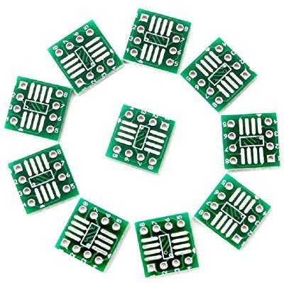 Generic Kocome 10Pcs Sop8 Ssop8 Tssop8 To Dip8 Adapter Converter Interposition Moudle Pcb Board(Multicolor)
Generic Kocome 10Pcs Sop8 Ssop8 Tssop8 To Dip8 Adapter Converter Interposition Moudle Pcb Board(Multicolor)